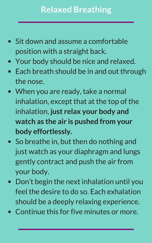 Relaxed Breathing